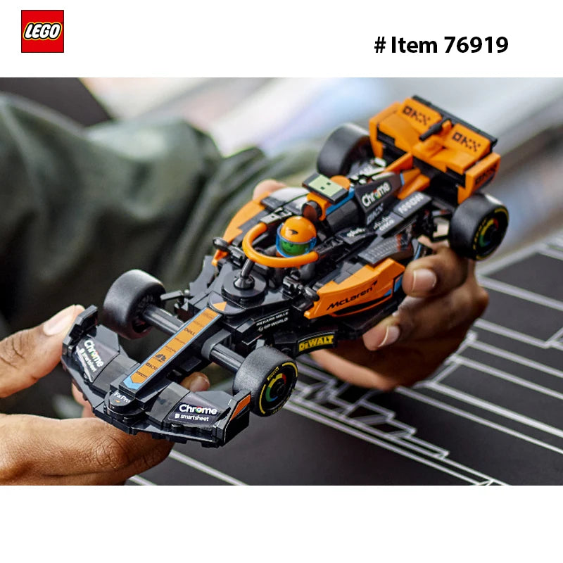 LEGO 76919 Speed Champions 2023 McLaren Formula 1 Race Car Toy for Play and Display, Buildable McLaren Toy Set for Kids SPINGHAR