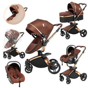 lightweight strollers Baby Stroller 3 in 1 Strollers Baby Trolley Tricycle Baby Walker  Stroller Car for Newborn Baby Baby pram - SPINGHAR