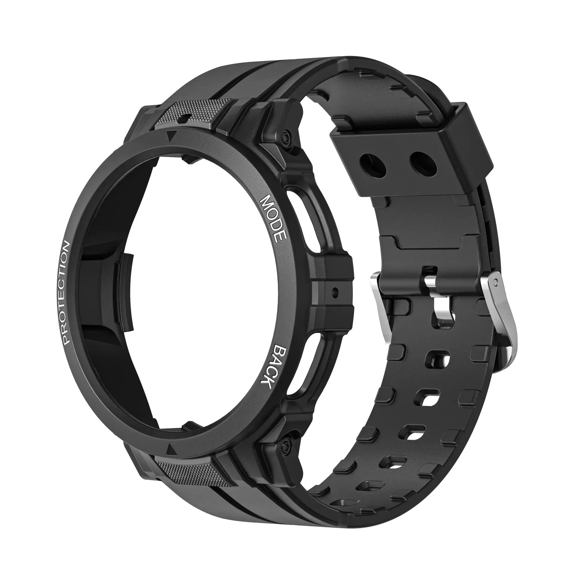 Compliant With Samsung Galaxy Watch5 Pro Watch Solid Color Transparent TPU Integrated Strap Watch 4/5 Strap Watch Strap - SPINGHAR