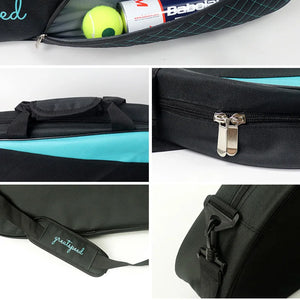 2024 New GREATSPEED 3pcs Tennis Badminton Raquet Sports Bag One Shoulder Pack Men Women Simple Racket Bags SPINGHAR