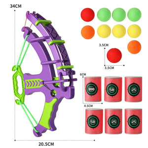 Montessori Throw Sport Slingshot Target Sticky Ball Dartboard Basketball Board Games Educational Children's Outdoor Game Toy - SPINGHAR