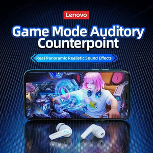 Lenovo GM2 PRO True New Bluetooth 5.3 Headset Sports Running True Wireless In Ear Gaming Low Latency Dual Mode Music Headphones - SPINGHAR