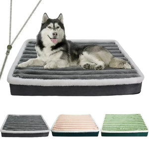 Dog Beds for Large Dogs Bed Small Pet Products Sofa Puppy Pets Breeds Blanket Cushions Mat Bed Supplies Cats Baskets Accessories SPINGHAR