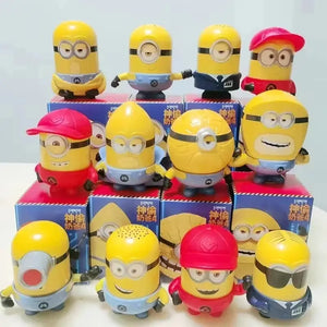 Despicable Me 4 Minions Blind Box Collectible Set - 12 PVC Figures - SPINGHAR