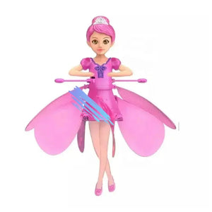 Flying Doll Dancing Simulation Helicopter Gesture Induction Machine Rotating Flying Toy Luminous Children's Toy Gift - SPINGHAR