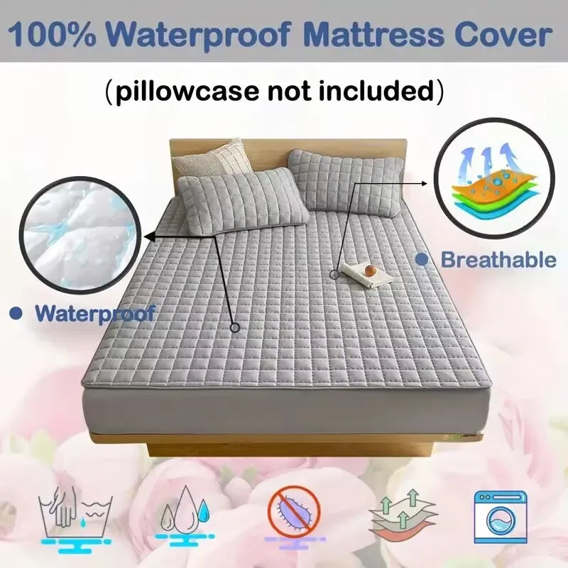 Waterproof Quilted Mattress Protector SPINGHAR