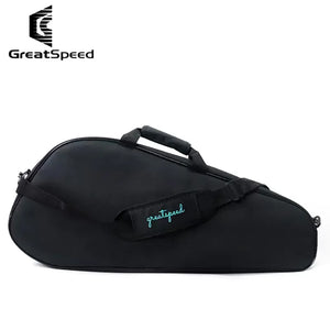 2024 New GREATSPEED 3pcs Tennis Badminton Raquet Sports Bag One Shoulder Pack Men Women Simple Racket Bags SPINGHAR