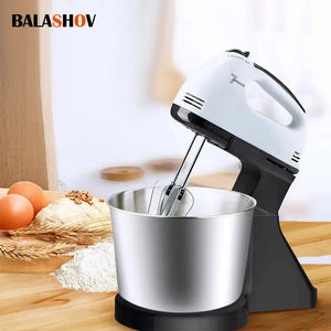 Kitchen Stand Food Mixers Kitchen Electric Food Blender Desktop Egg Whisk Cream Cake Dough Kneader Milk Frother Food Processor - SPINGHAR