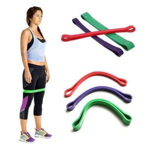 3 Colors Resistance Bands Natural Latex Expander Power Yoga Rubber Loop Fitness Elastic Bands Pilates Sport Workout Equipment SPINGHAR