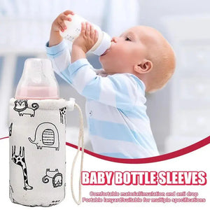 Feeder Bottle Keep Warm Bag Food Warmer Newborn Baby Keep Warm Infant Feeding Bottle Bag - SPINGHAR