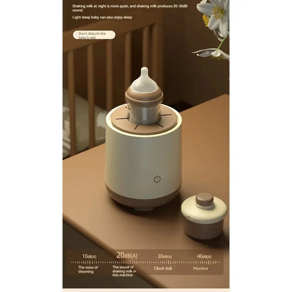 Baby Bottle Shaker USB Charging Milk Blender Feeding Portable Shaking Machine Household Home Babycare Wide Application - SPINGHAR