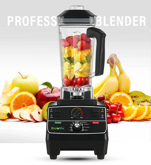 BioloMix BPA Free 2L Jar 2200W Professional Smart Timer Pre-programed Blender Mixer Juicer Food Processor Ice Smoothies Crusher - SPINGHAR