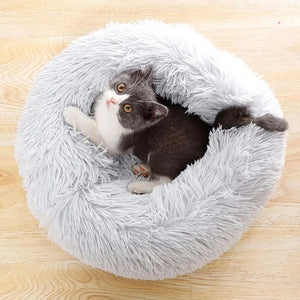 "Cozy Plush Cat Bed – Soft Nest for Cats and Small Dogs" SPINGHAR