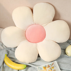 Flower Plush Throw Pillow for Living Room and Bedroom Decor SPINGHAR