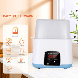 Baby Feeding Bottle Warmer & Sterilizers with Timer Accurate Temperature Control Food Milk Warmers with Defrost Baby Accessories - SPINGHAR