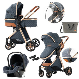 Baby stroller lightweight strollers baby cars light carts Baby carriage baby strollers 3 in 1 baby cart car for baby  baby pram - SPINGHAR