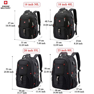 Waterproof Men's Backpack 15.6/17 Inch Laptop Backpacks School Travel Bags Swiss-style Large Capacity Business Bagpack Mochila SPINGHAR