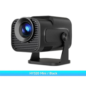 Magcubic HY320 Mini Newly Native 720P Android 11 4K Projector 300ANSI Wifi6 BT5.0 Cinema Outdoor Portable 180° Rotable Projector SPINGHAR