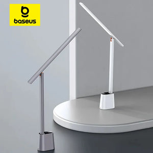 Baseus LED Desk Lamp Foldable Table Lamp Study Dimmable Office Light Bedside Lamp For Read Smart Control Brightness Eye Protect SPINGHAR